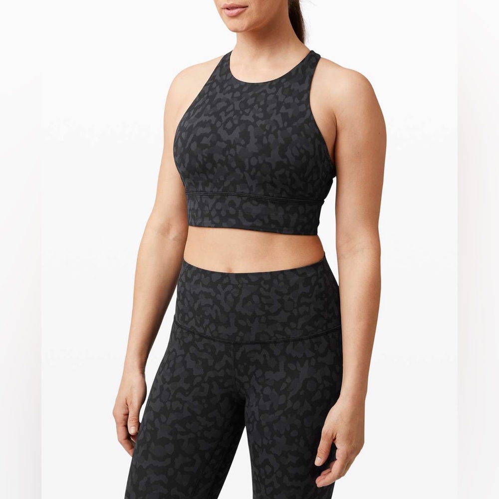 Lululemon Energy Bra High Neck Long Line *Medium Support B-D Size:6